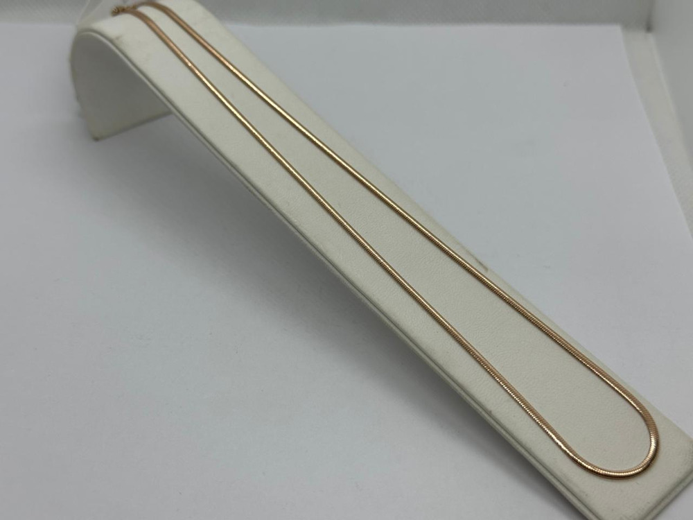 ЦЕПЬ ПОЛНОВЕСНАЯ Жгут(снейк) (Au 585)