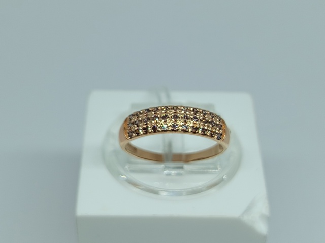 КОЛКМИ585 КОЛЬЦО С КАМНЯМИ (Au 585)