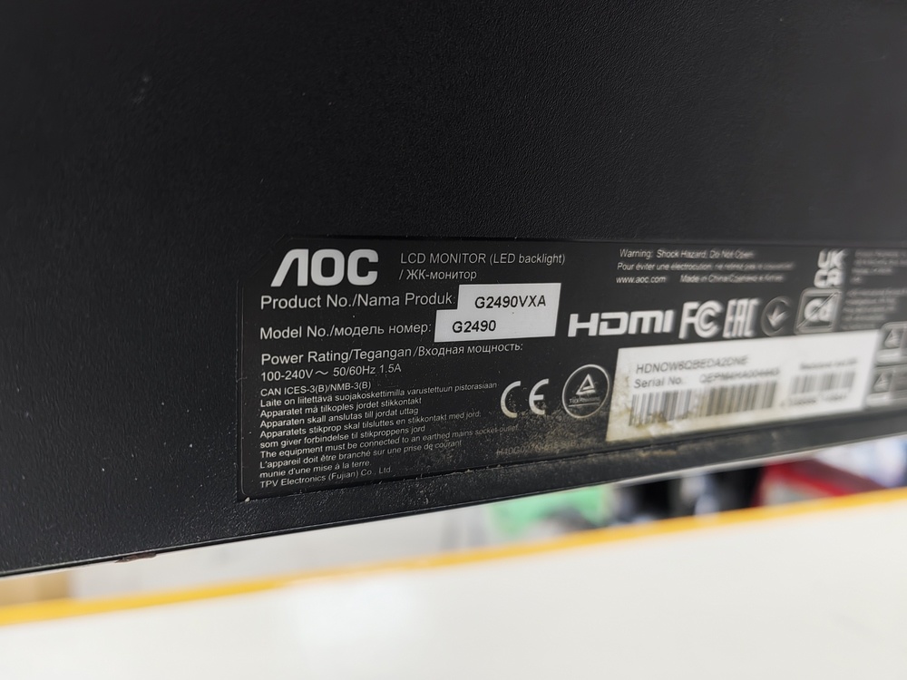 Монитор AOC G2490vxa