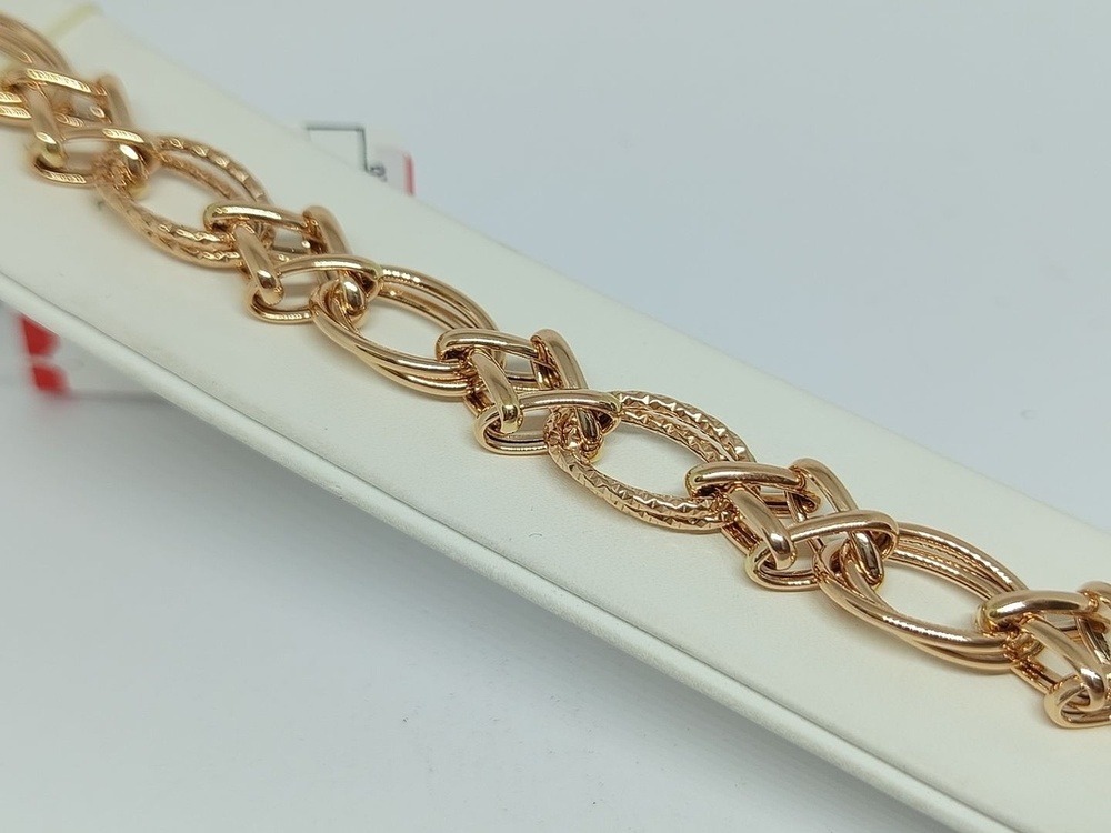 БРАСЛЕТ ПУСТОТЕЛЫЙ Фантазия (Au 585)