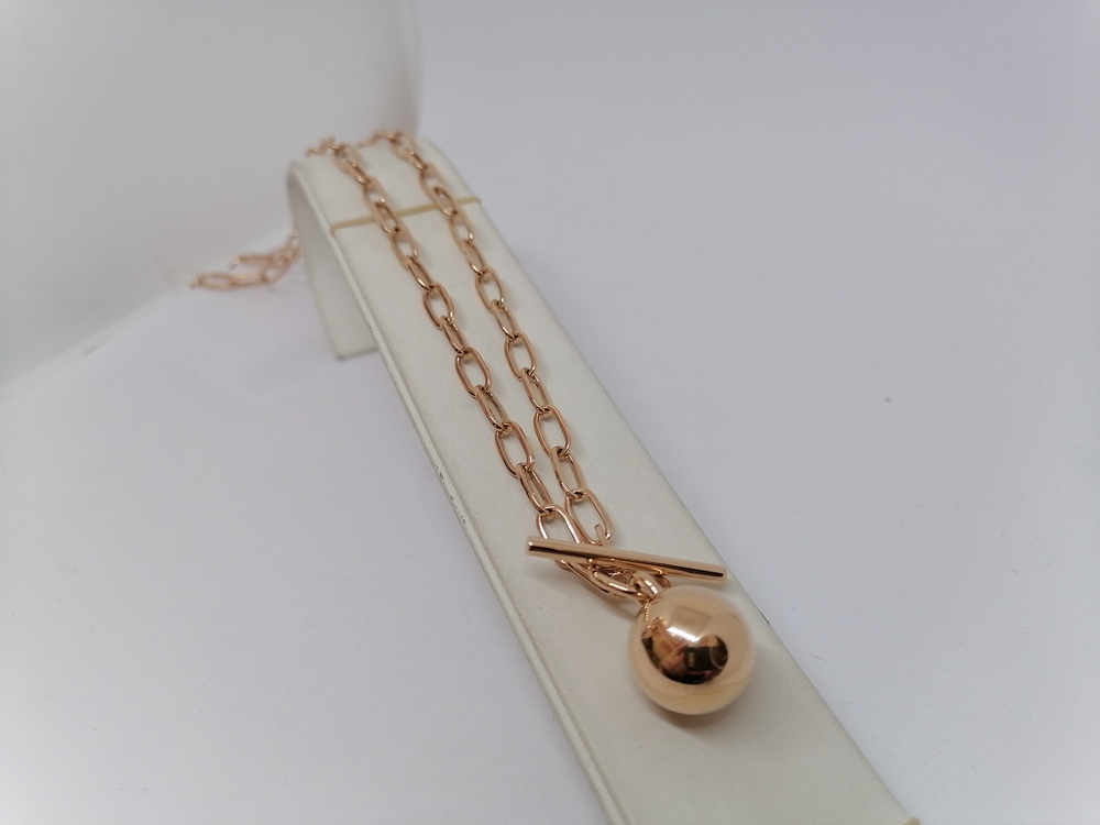 КОЛЬЕ ФАНТАЗИЯ без камня (Au 585)