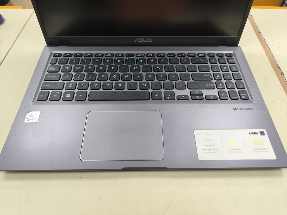 Ноутбук ASUS; Core i5-1035G7,  Intel(R) Graphics, 8 Гб, 256 Гб, Нет
