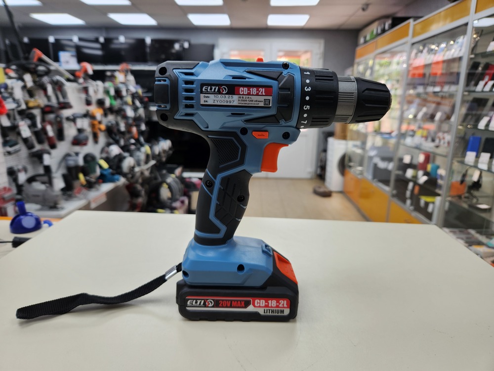 Шуруповерт ELTI CD-18-2L