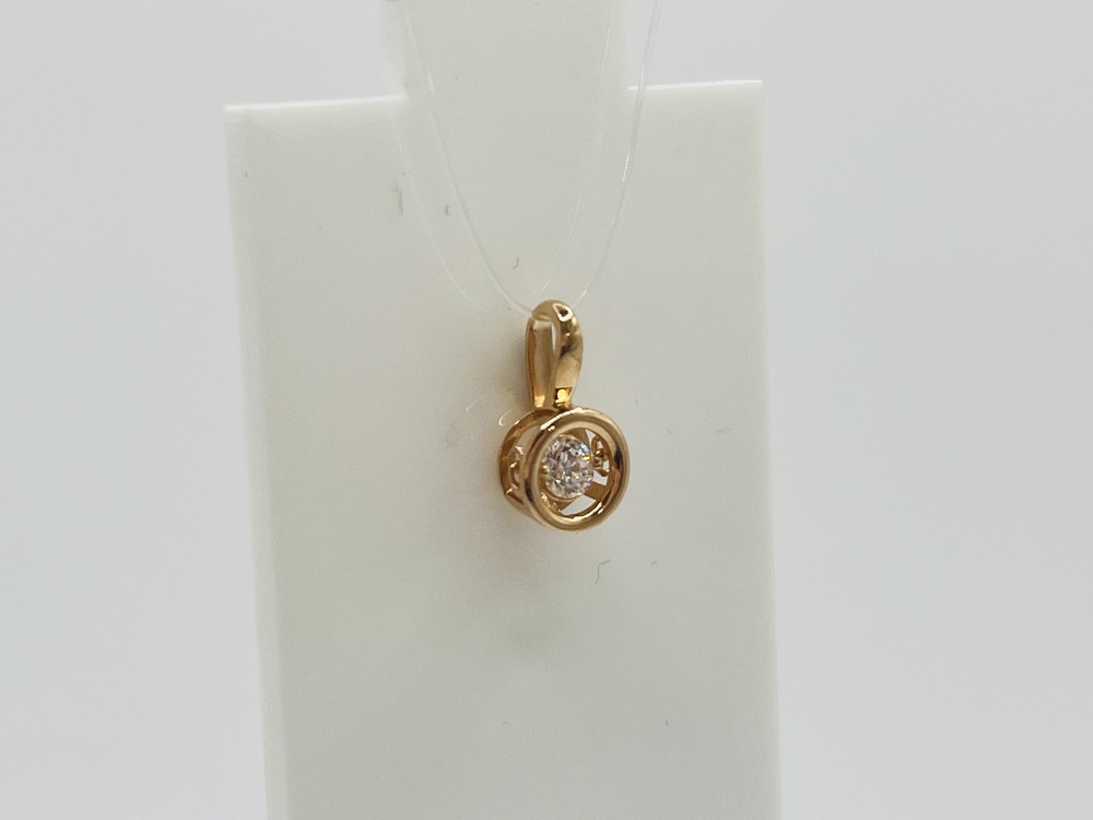 ПОДВЕСКА С КАМНЕМ (Au 585)