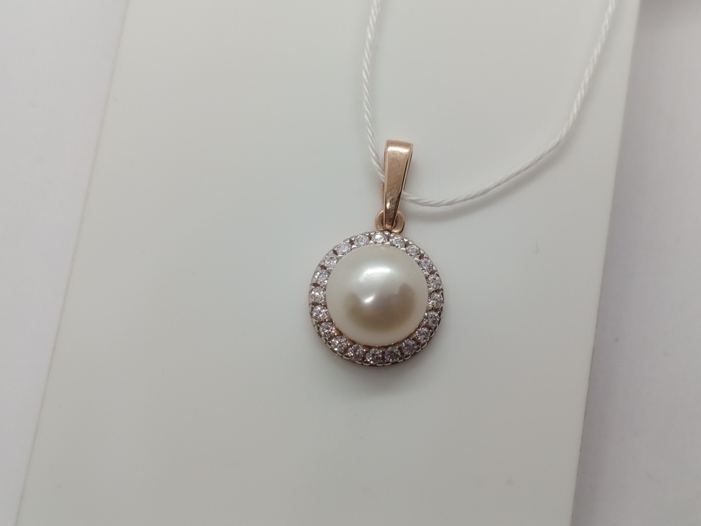 ПОДКМИ585 ПОДВЕСКА С КАМНЯМИ (Au 585)