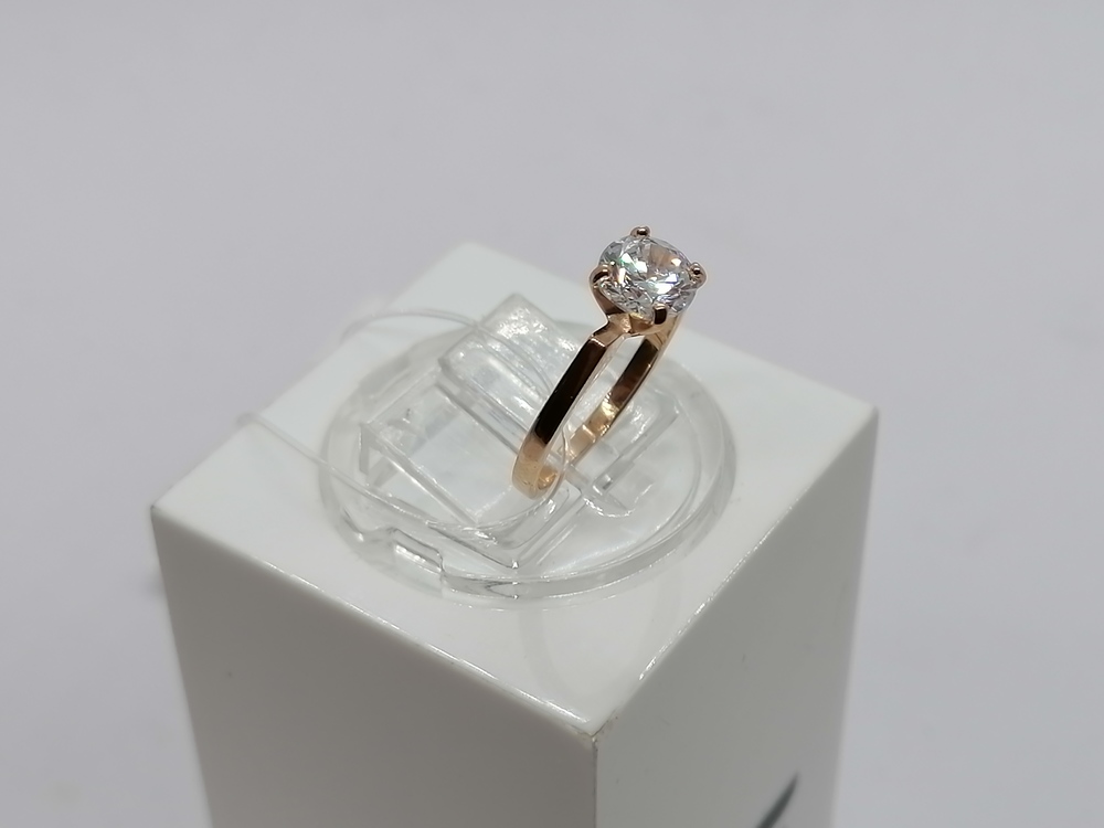 КОЛЬЦО С КАМНЕМ (Au 585)