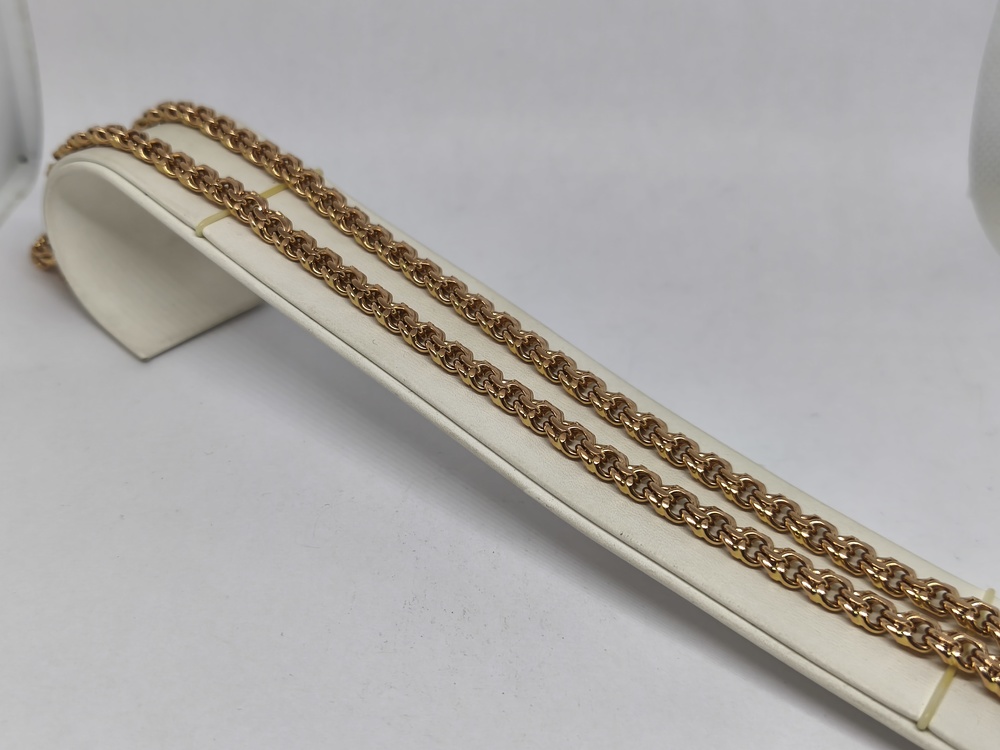 ЦЕПЬ ПОЛНОВЕСНАЯ Бисмарк (Au 585)