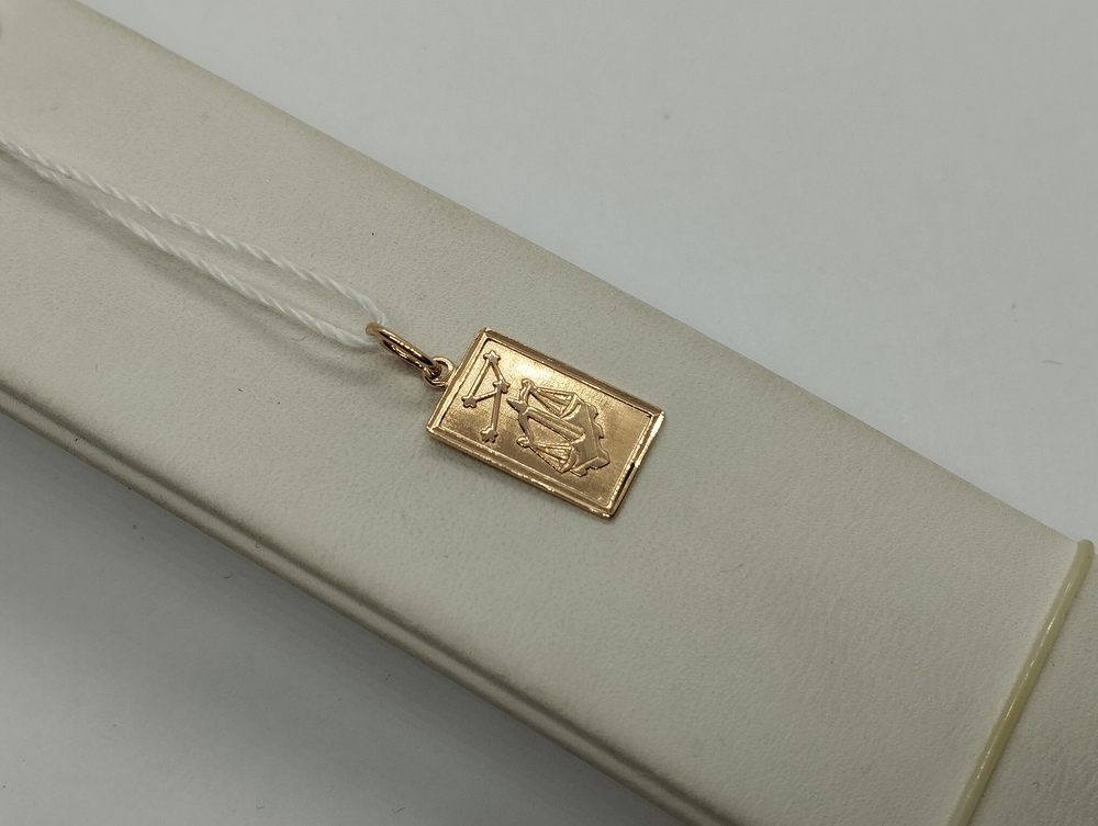 ПОДВЕСКА ЗНАК ЗОДИАКА ВЕСЫ Au 585