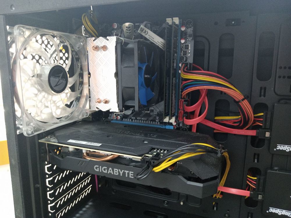 Системный блок ZALMAN; Core i7-870, GeForce GTX 1660 Super, 16 Гб, 500 Гб, Нет