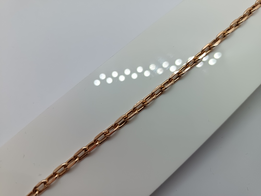 БРАСЛЕТ ПУСТОТЕЛЫЙ Якорное Au 585