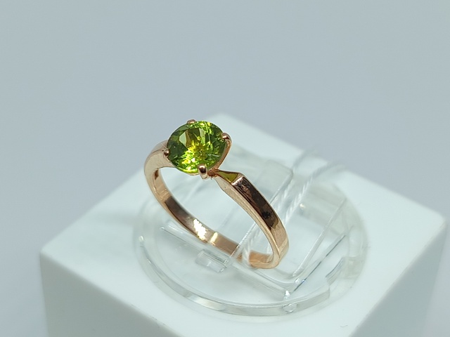 КОЛКМ585 КОЛЬЦО С КАМНЕМ (Au 585)