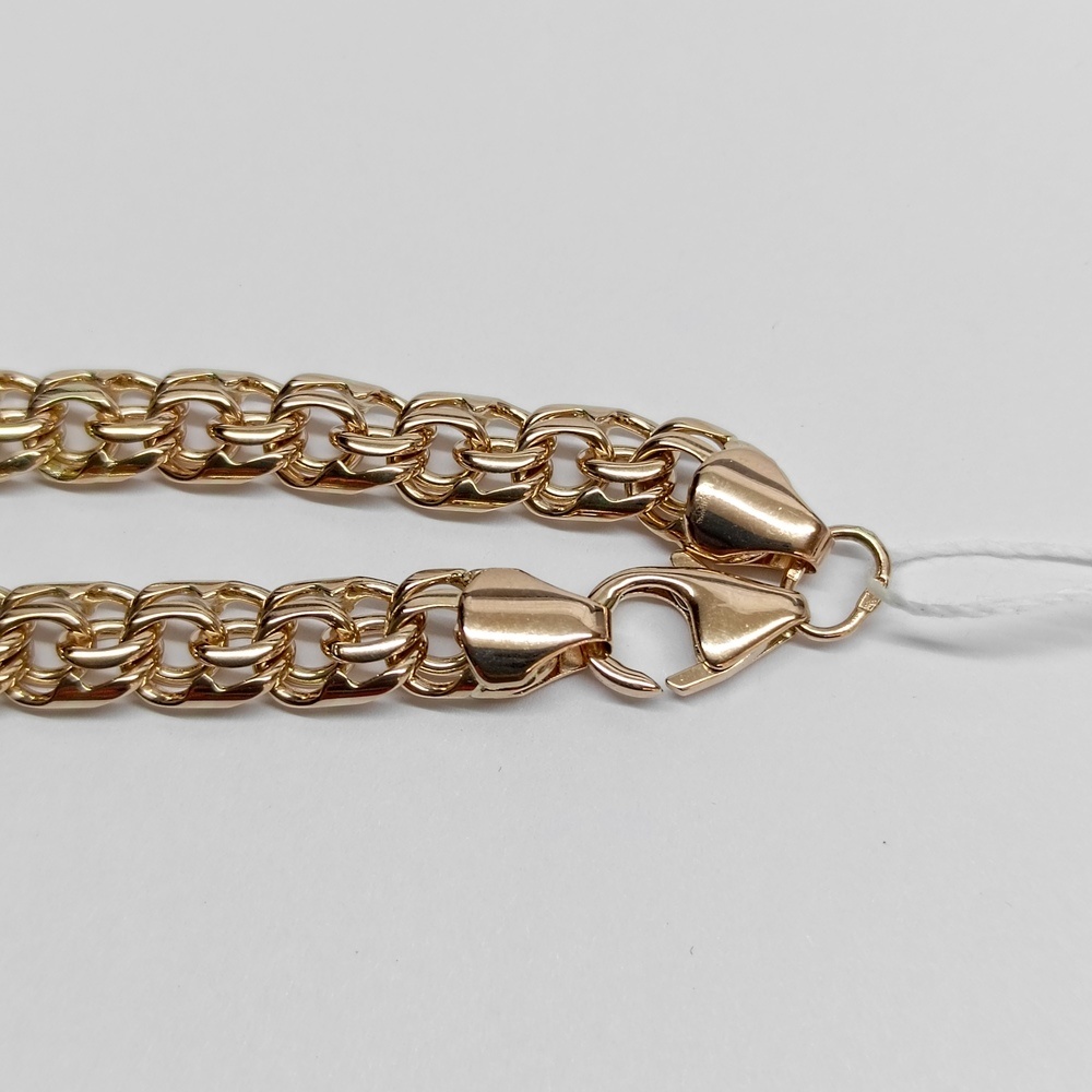 БРАСЛЕТ ПОЛНОВЕСНЫЙ Бисмарк (Au 585)