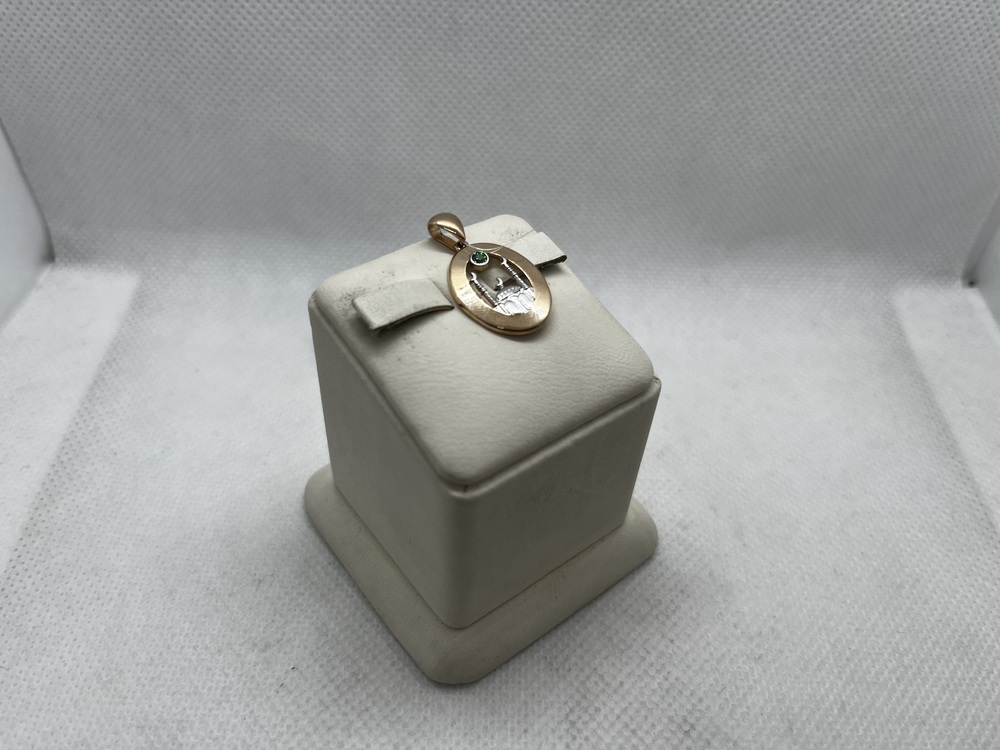 ПОДВЕСКА МЕЧЕТЬ с камнем (Au 585)