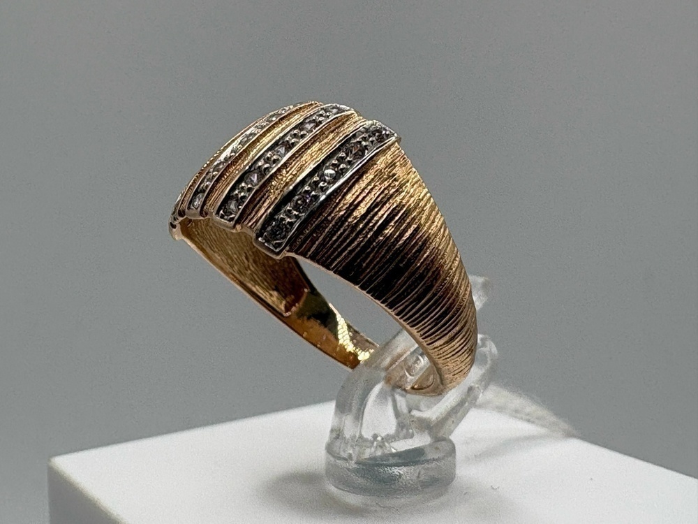 КОЛКМИ585 КОЛЬЦО С КАМНЯМИ (Au 585)