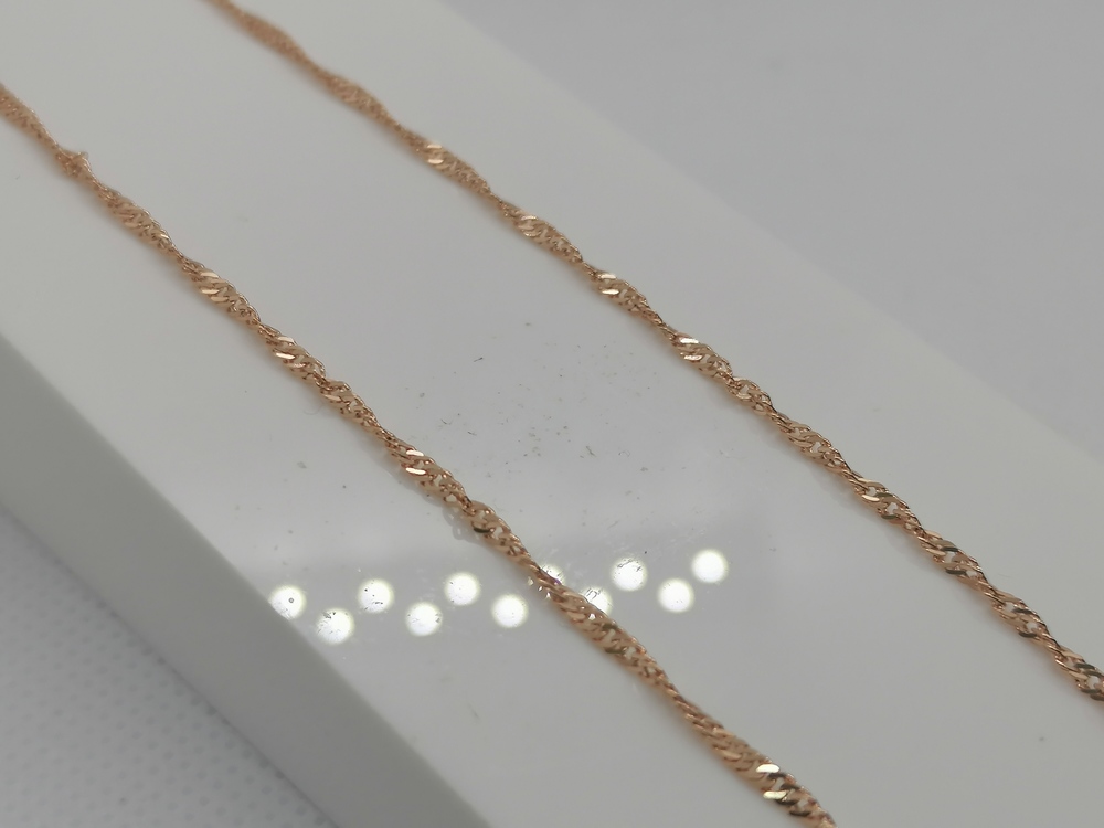 ЦЛСИ585 ЦЕПЬ ПОЛНОВЕСНАЯ Сингапур (Au 585)