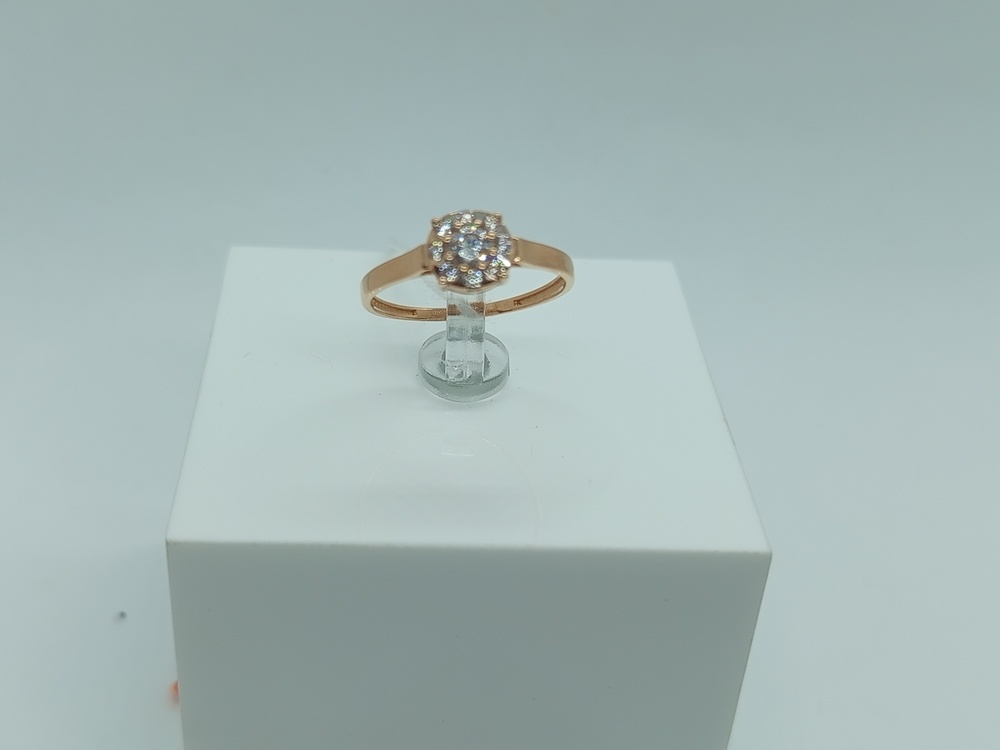 КОЛКМИ585 КОЛЬЦО С КАМНЯМИ (Au 585)