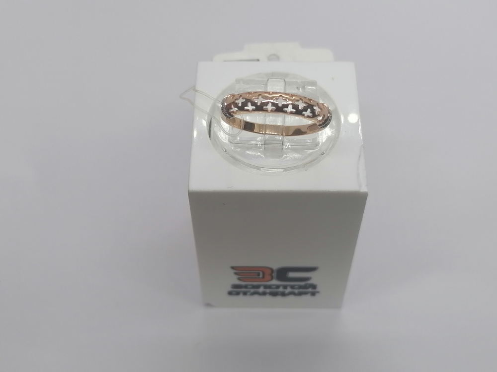 к5091 КОЛЬЦО С КАМНЯМИ (Au 585)