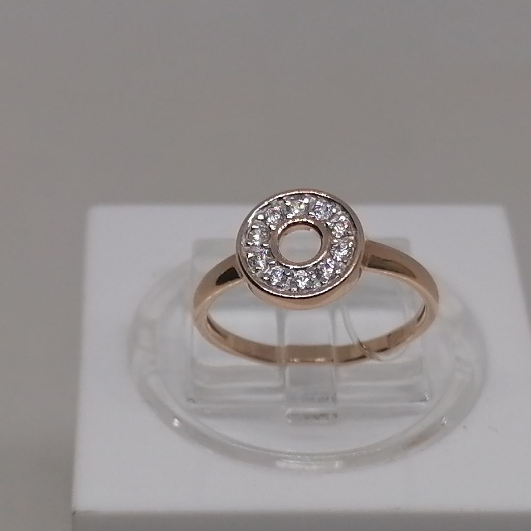 018779 КОЛЬЦО С КАМНЯМИ (Au 585)