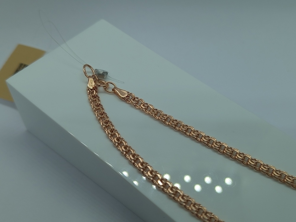 ЦЕПЬ ПУСТОТЕЛАЯ Бисмарк (Au 585)