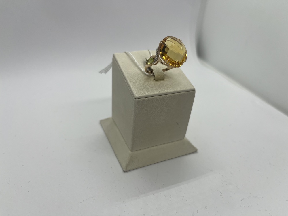 КОЛКМИ585 КОЛЬЦО С КАМНЯМИ (Au 585)