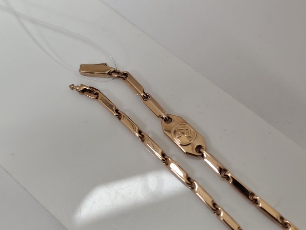 БРАСЛЕТ ПУСТОТЕЛЫЙ Фантазия (Au 585)