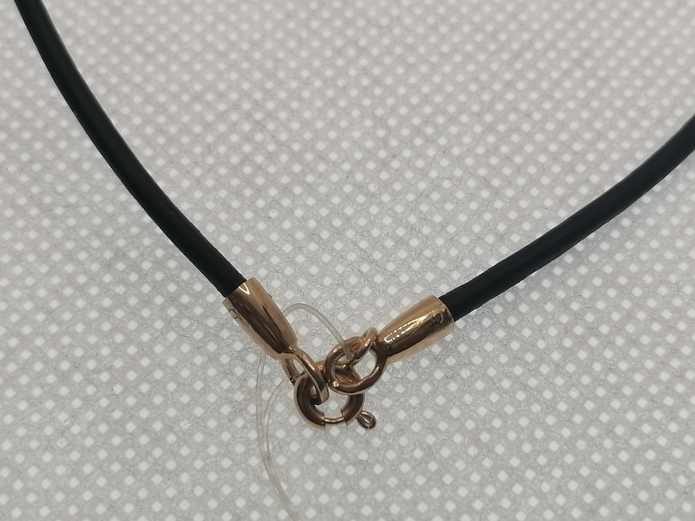 6030КЖ КОЛЬЕ КОЖА (Au 585)