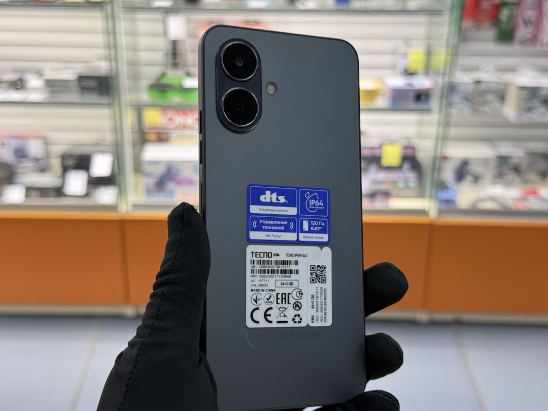 Смартфон Tecno Spark Go 2 3/64Gb