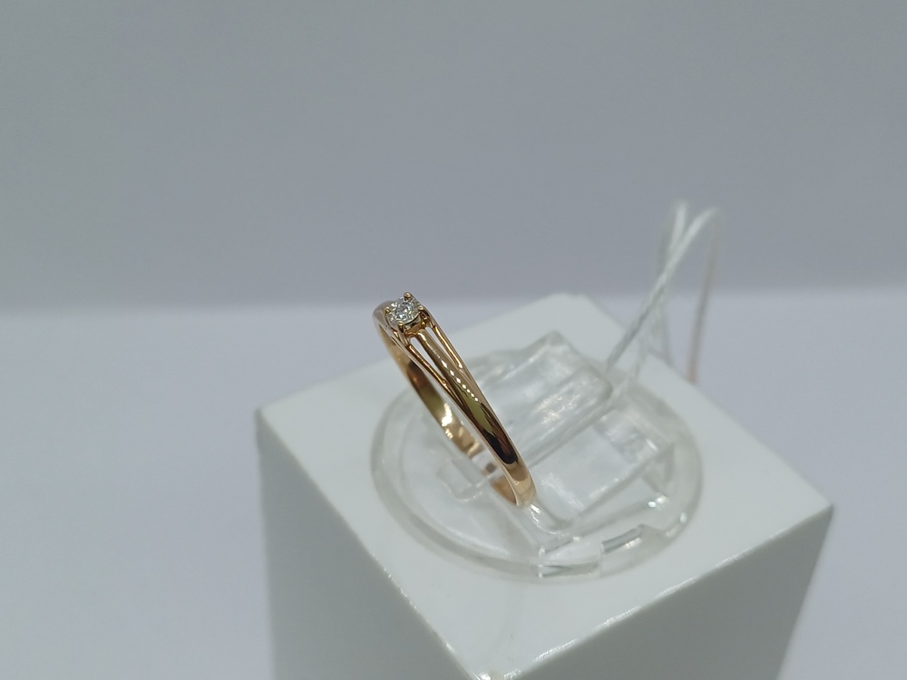 КОЛЬЦО БРИЛЛИАНТ Au 585