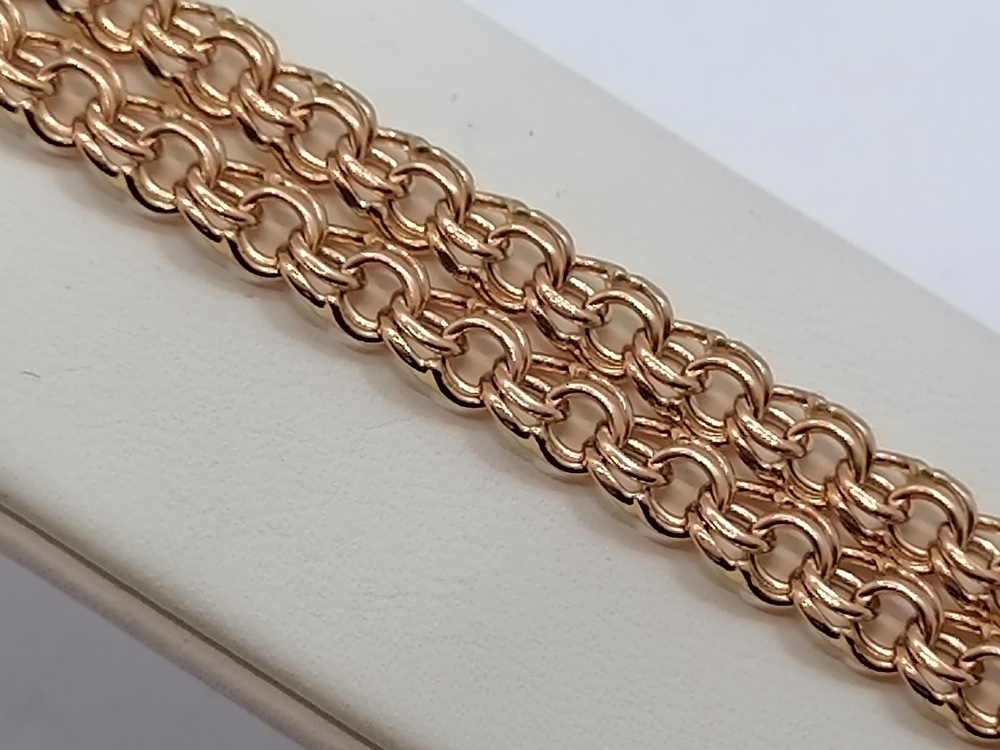 ЦЕПЬ ПОЛНОВЕСНАЯ Бисмарк (Au 585)