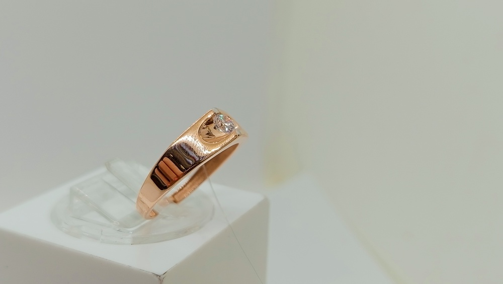 КОЛЬЦО С КАМНЕМ (Au 585)