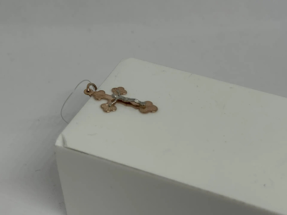 ПОДВЕСКА КРЕСТ (Au 585)