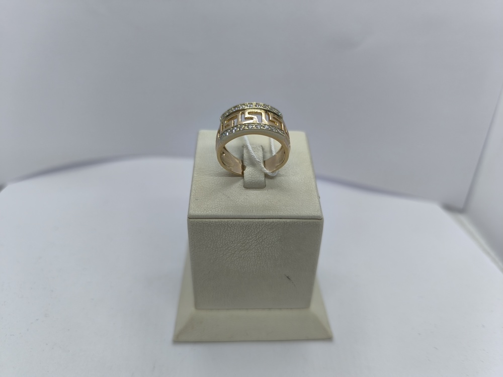 КОЛКМИ585 КОЛЬЦО С КАМНЯМИ (Au 585)