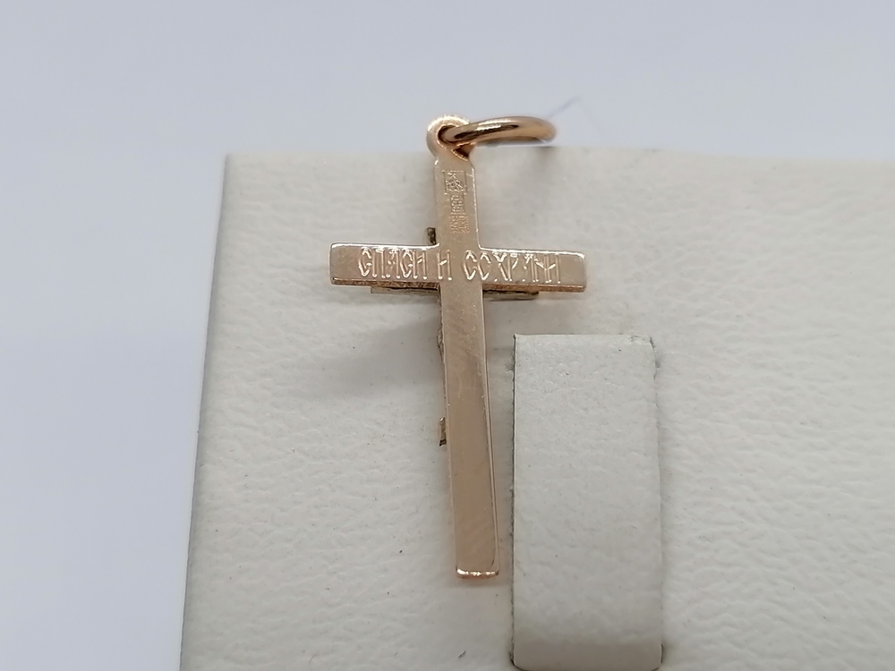 810-00324-10-00-00-00 ПОДВЕСКА КРЕСТ (Au 585)