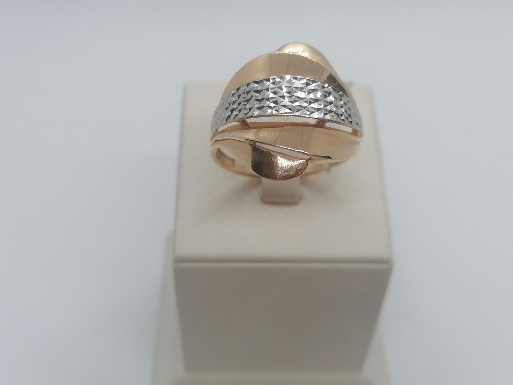 А 012202 КОЛЬЦО БЕЗ КАМНЯ (Au 585)