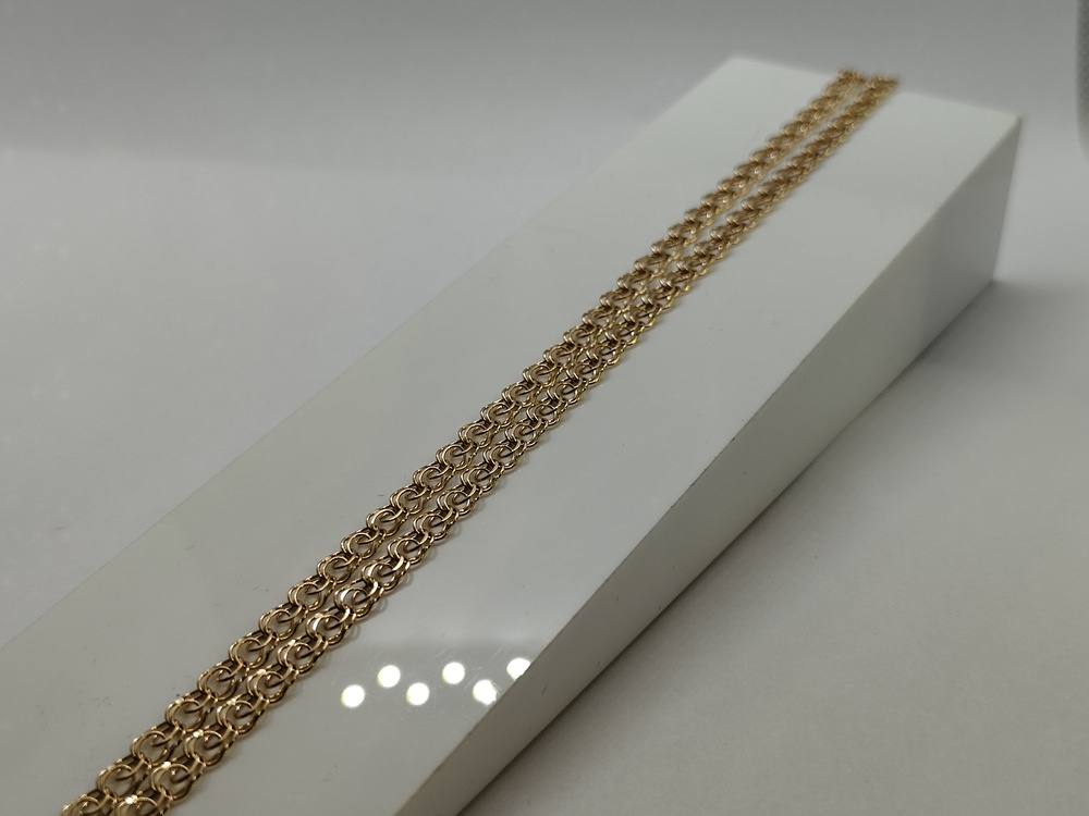 ЦЛБС585 ЦЕПЬ ПОЛНОВЕСНАЯ Бисмарк (Au 585)