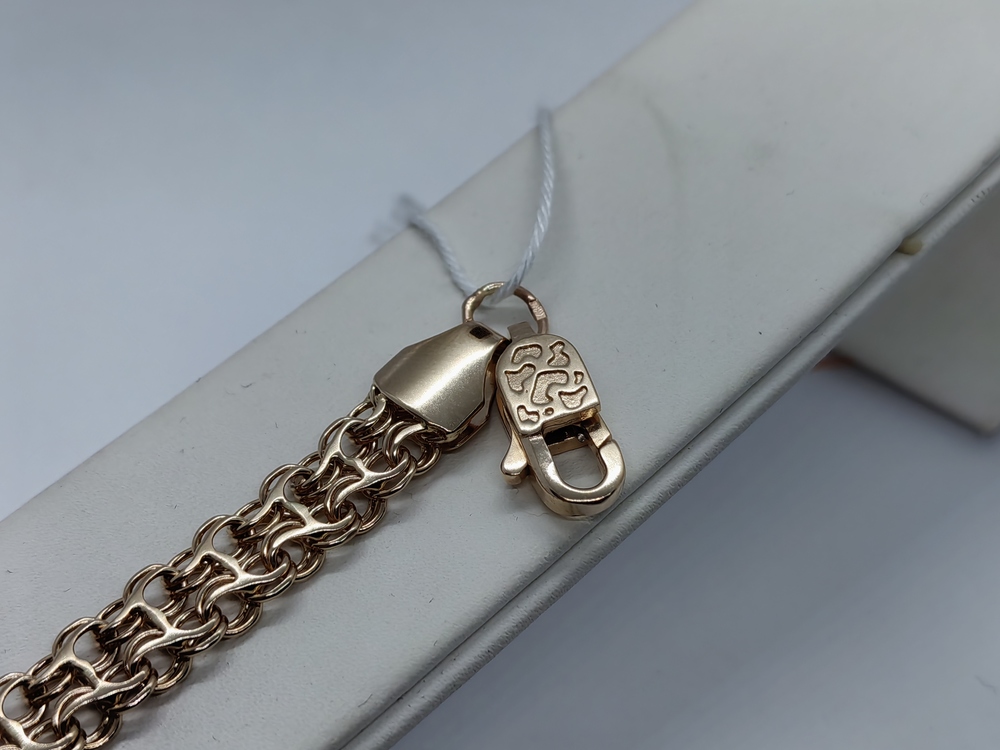 БРАСЛЕТ ПОЛНОВЕСНЫЙ Рамзес (Au 585)