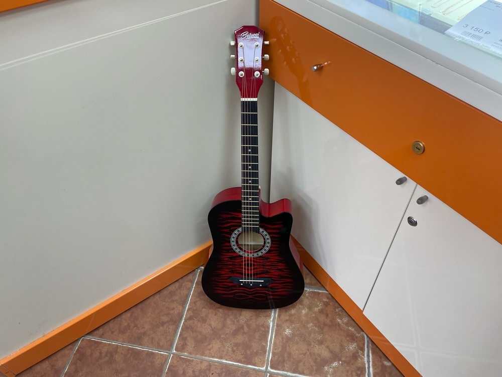 Гитара акустическая Belucci BC3830 RDS (Fire)