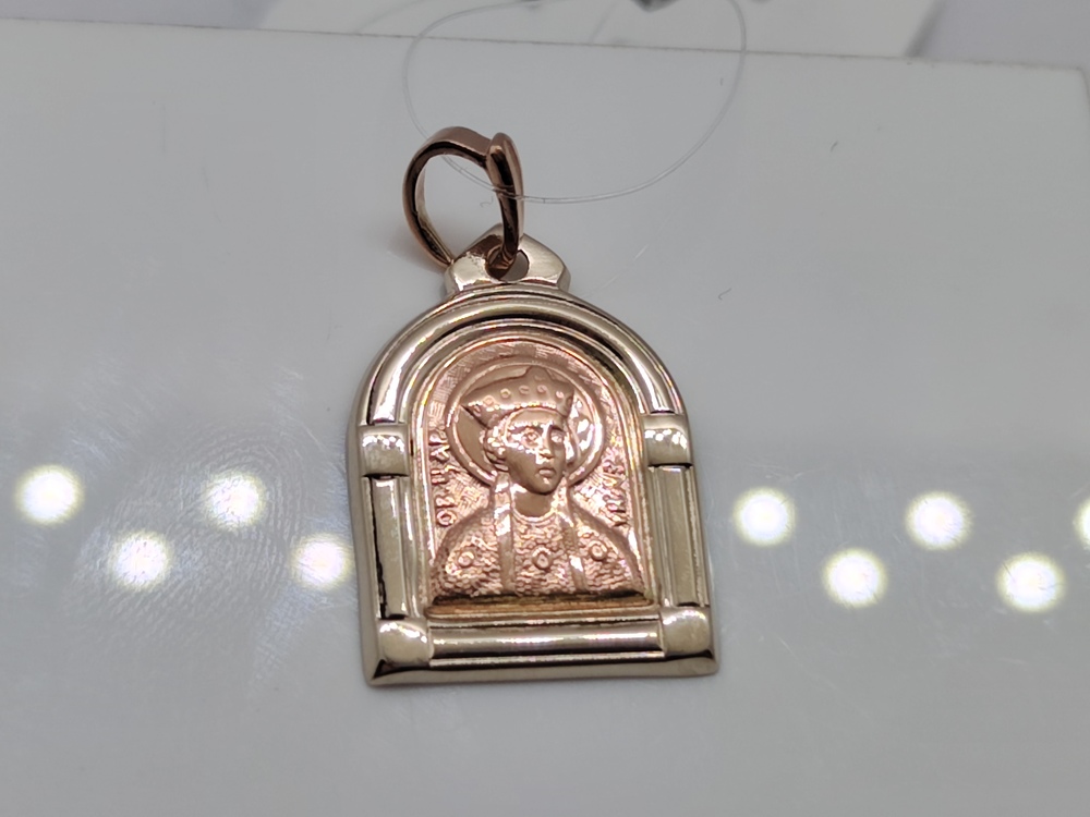 ПОДВЕСКА ИКОНА без камня (Au 585)