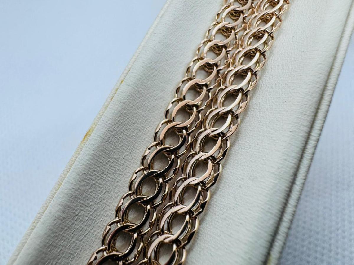 ЦЛИТ585 ЦЕПЬ ПОЛНОВЕСНАЯ Итальянка (Au 585)