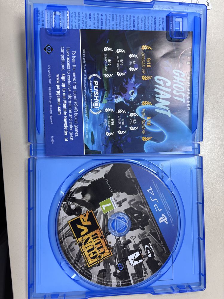 Игра Playstation 4 GUN CLUB VR
