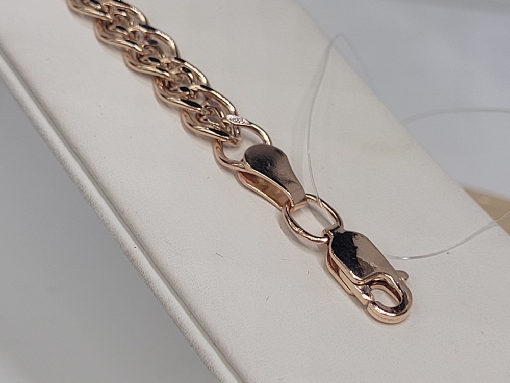 7080155П-17 БРАСЛЕТ ПУСТОТЕЛЫЙ Нона (Au 585)