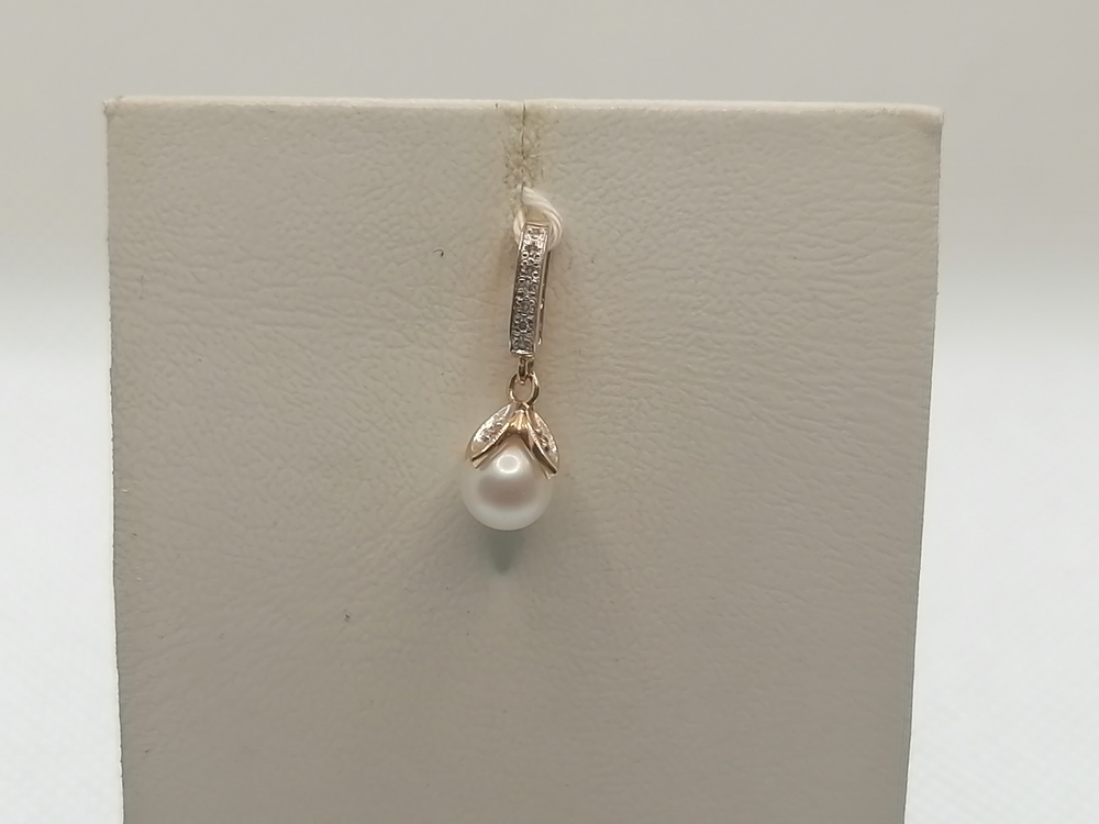 ПОДКМИ585 ПОДВЕСКА С КАМНЯМИ (Au 585)