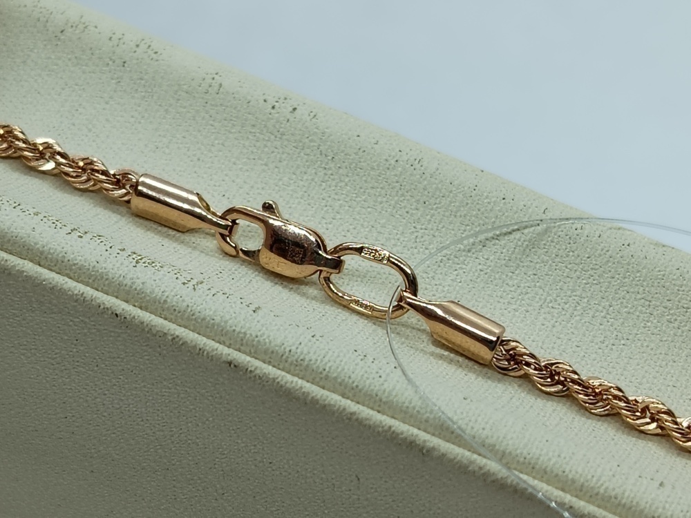 ЦЕПЬ ПУСТОТЕЛАЯ Веревка (Au 585)