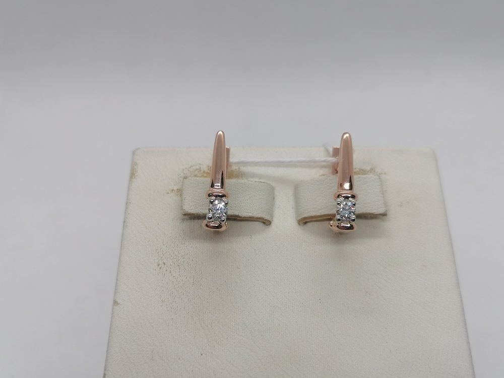 СЕРЬГИ БРИЛЛИАНТ (Au 585)