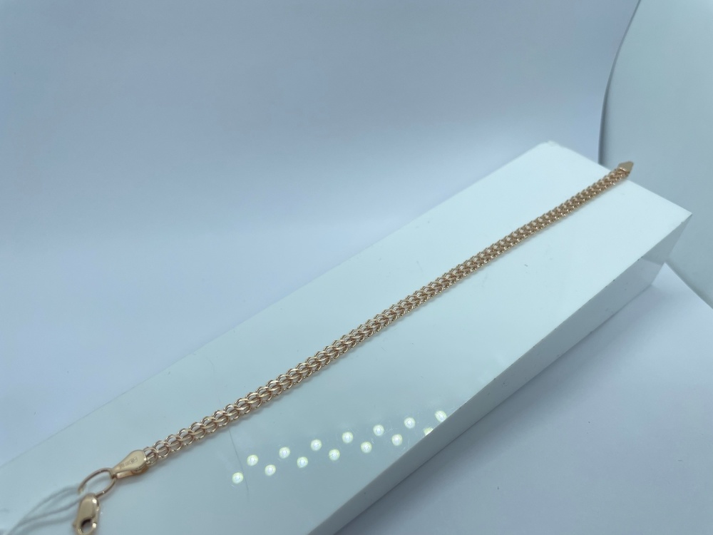 БРАСЛЕТ ПУСТОТЕЛЫЙ Итальянка (Au 585)