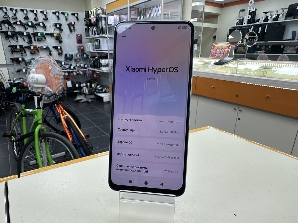 Смартфон Xiaomi Redmi Note 12 4/128