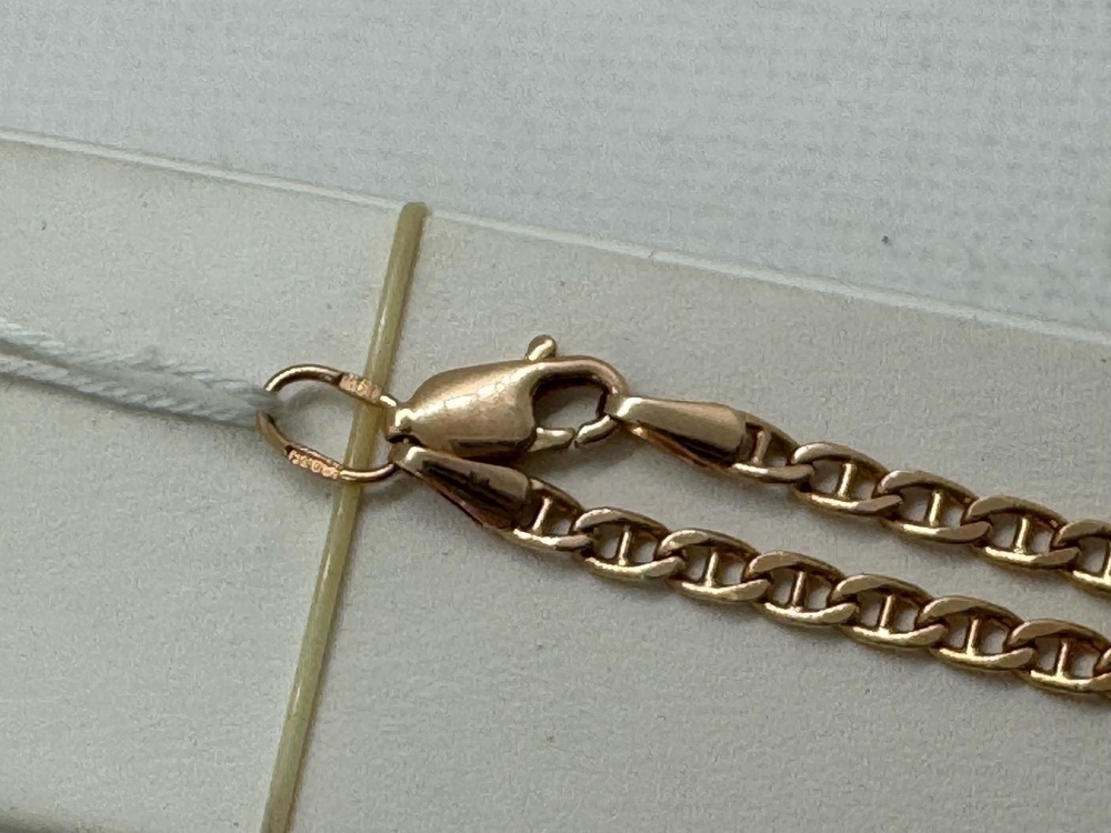 ЦЛММ585 ЦЕПЬ ПОЛНОВЕСНАЯ Морское (Мыльница) (Au 585)