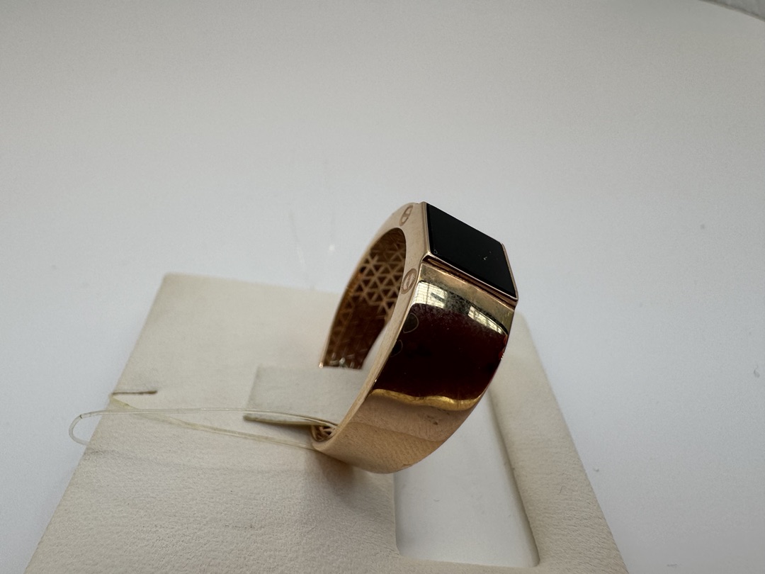 КОЛЬЦО ПЕЧАТКА с камнем (Au 585)