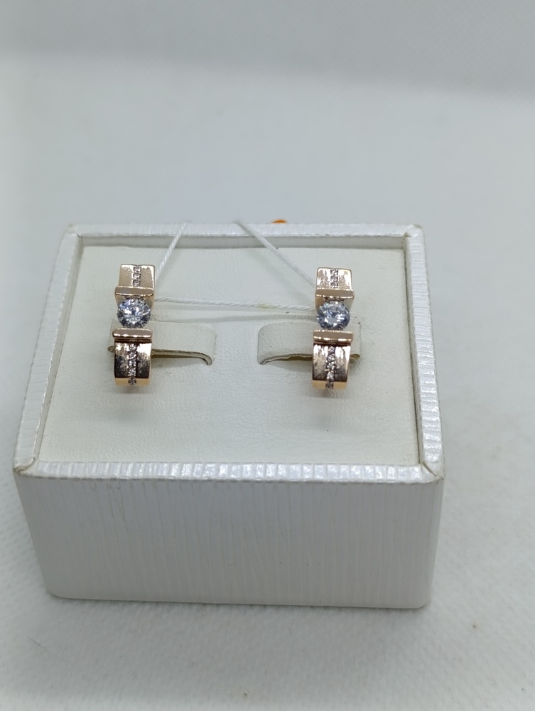 СЕРЬГИ С КАМНЯМИ (Au 585)