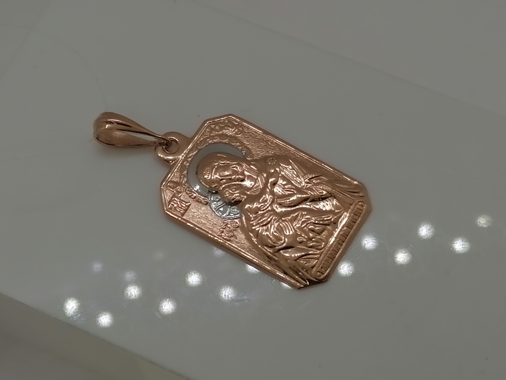 ПОДВЕСКА ИКОНА без камня (Au 585)